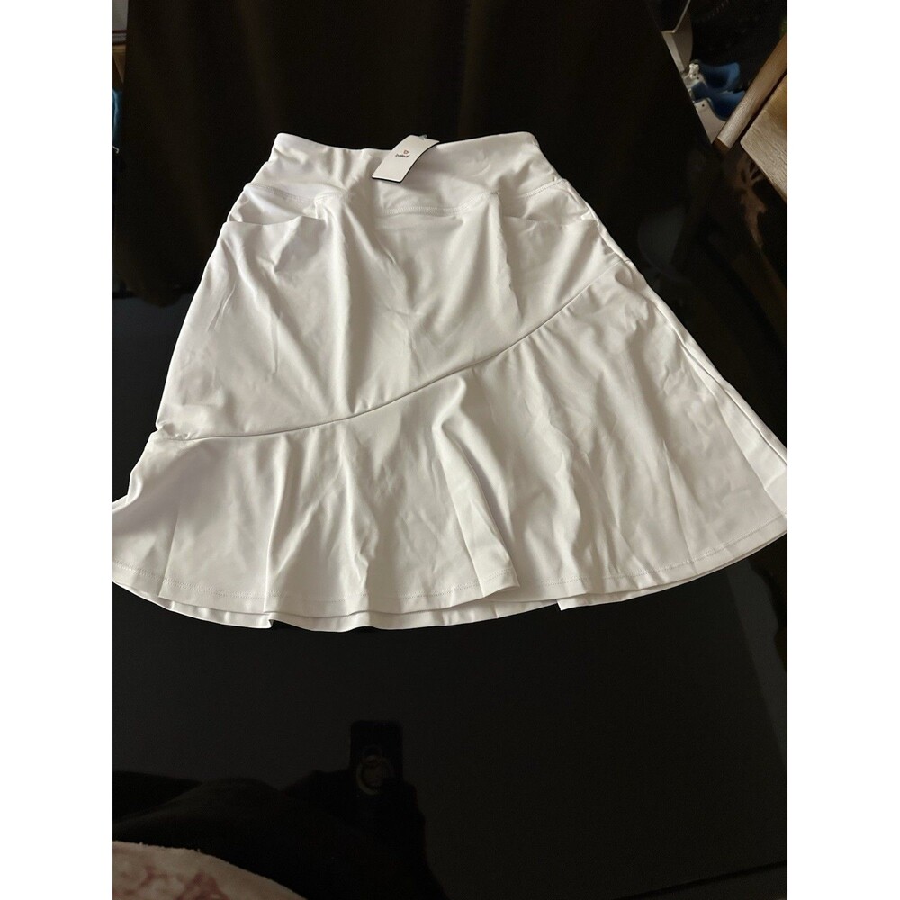 Beleaf  Golf Tennis Club Size XS  Flair Skirt White, Length 21” Waist 24”